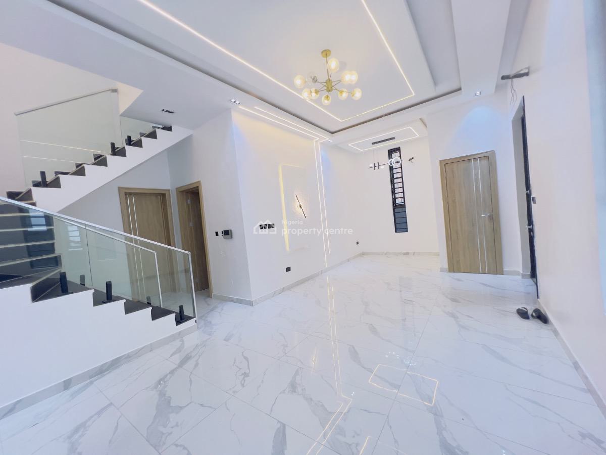 4 Bedroom Semi Detached Duplex with Bq, Chevron Alternative, Lekki, Lagos, Semi-detached Duplex for Sale