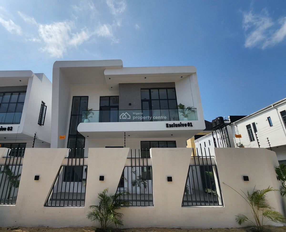 Exquisitely Finished 4 Bedroom Fully Detached Duplex with Bq, Lekki Palmcity Estate, Lekki, Lagos, Detached Duplex for Sale