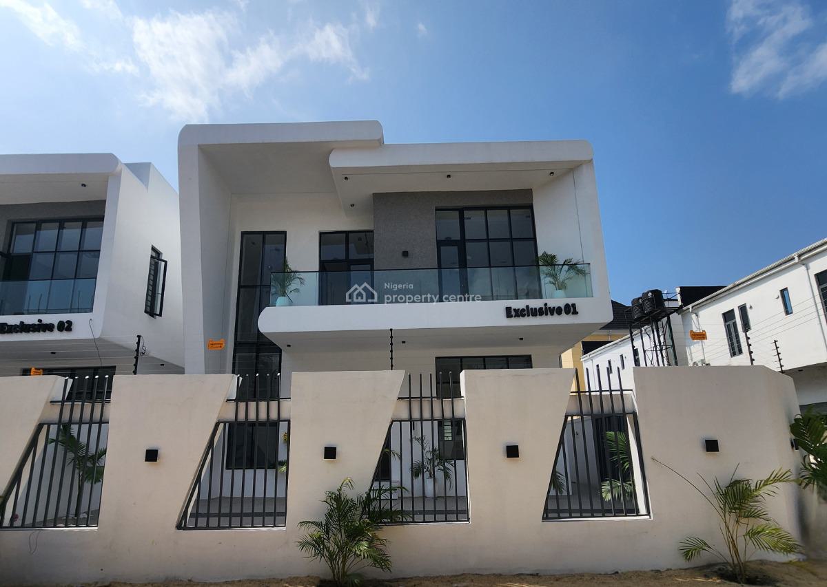 Exquisitely Finished 4 Bedroom Fully Detached Duplex with Bq, Lekki Palmcity Estate, Lekki, Lagos, Detached Duplex for Sale
