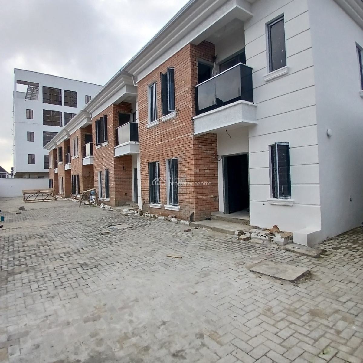 Newly Built 3 Bedroom Terrace Duplex with Bq, Chevron Toll Gate ,orchid Road, Lekki, Lagos, Terraced Duplex for Sale