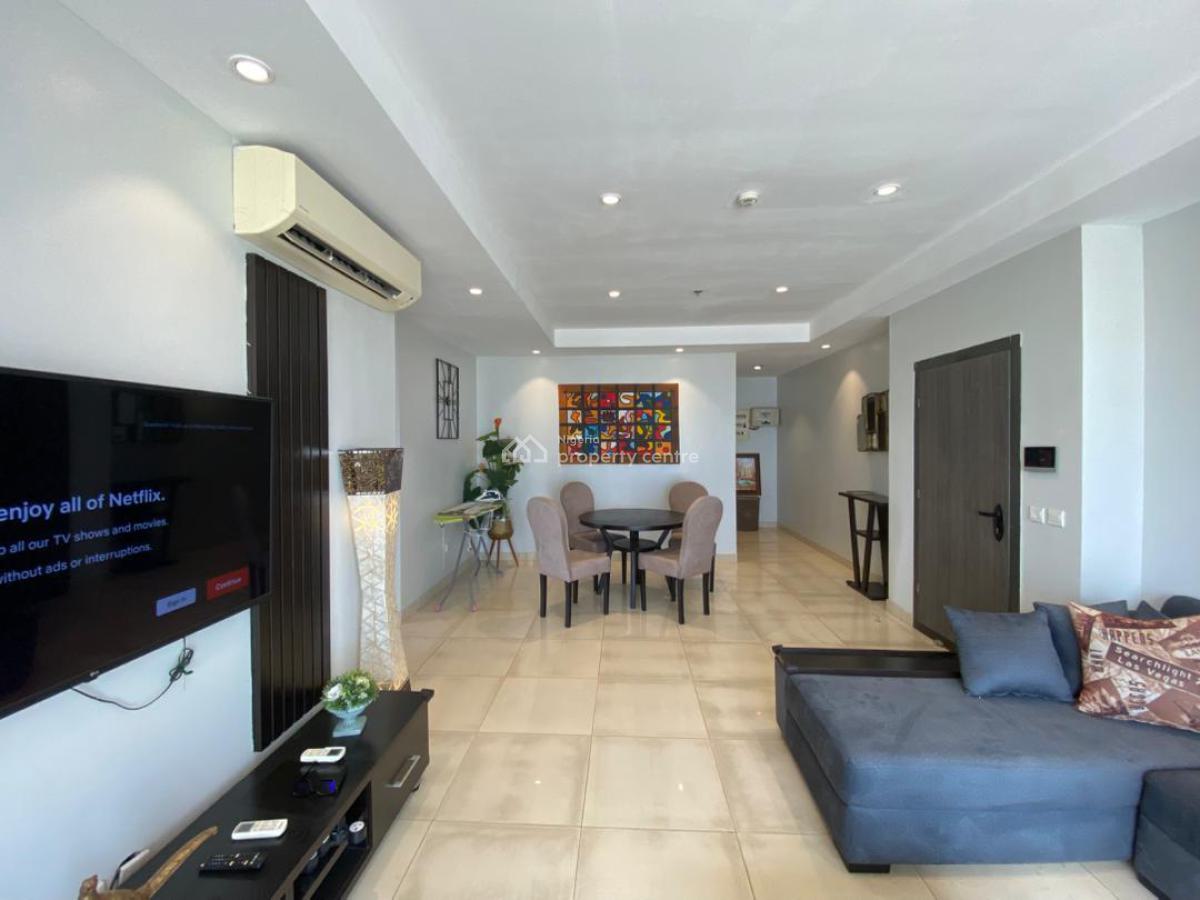 Fully Furnished and Fitted 2 Bedroom Apartment with Pool, Gym, 5th Floor (city View) Bluewater Apartments, Oniru, Victoria Island (vi), Lagos, Flat / Apartment for Rent