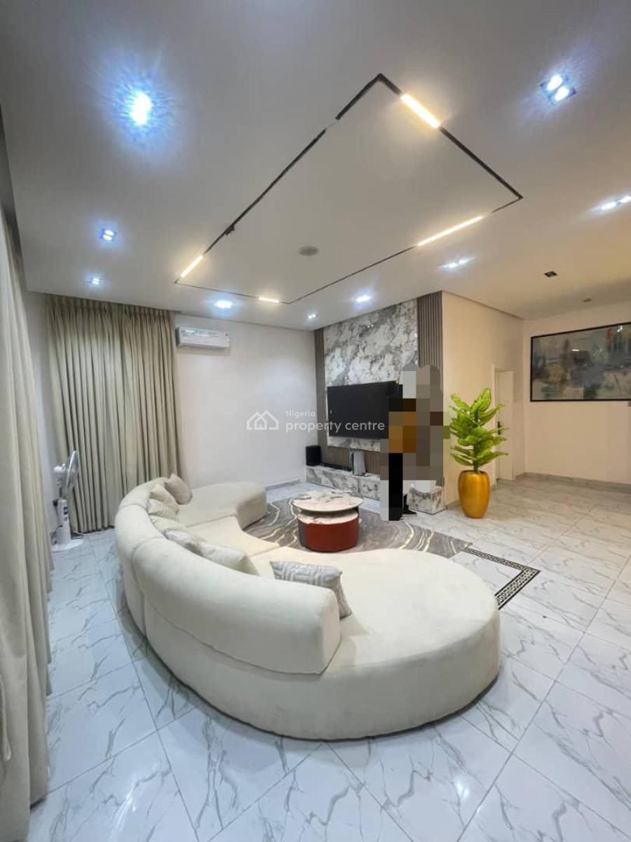 Fully Furnished 5 Bedroom Fully Detached Duplex with Roof Top Terrace., Ologolo, Lekki, Lagos, House for Rent
