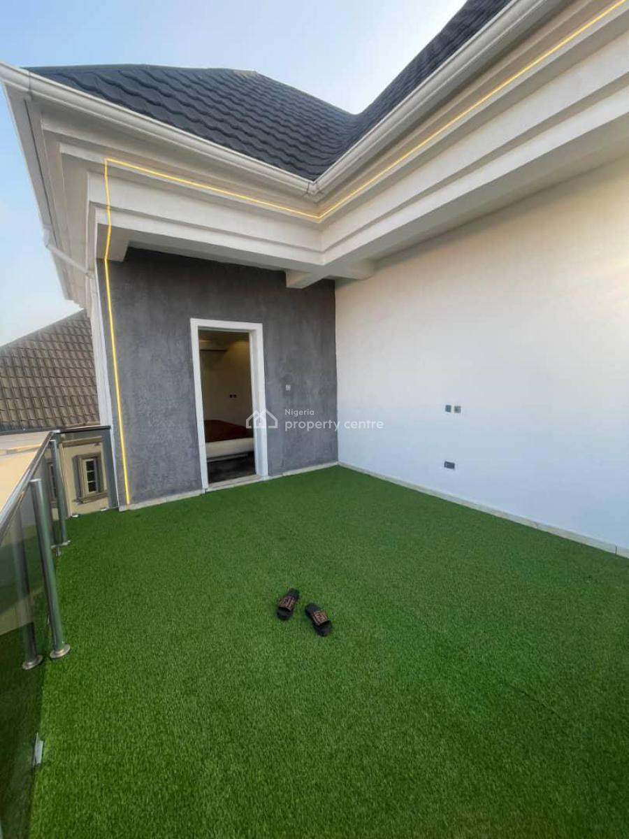 Fully Furnished 5 Bedroom Fully Detached Duplex with Roof Top Terrace., Ologolo, Lekki, Lagos, House for Rent