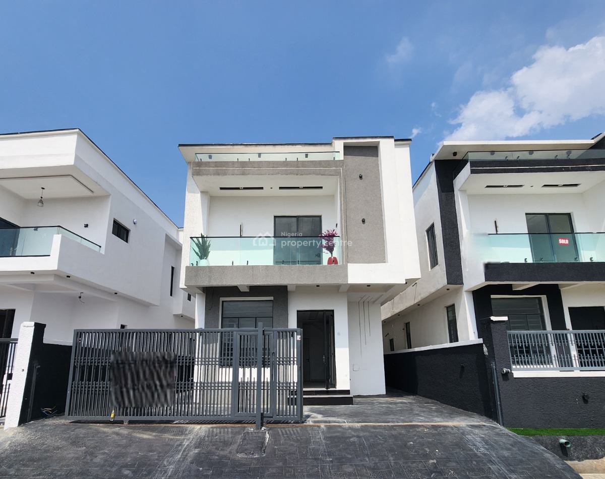 Cheapest 4 Bedroom Fully Detached Duplex with Bq, Lekki Palmcity, Lekki, Lagos, Detached Duplex for Sale