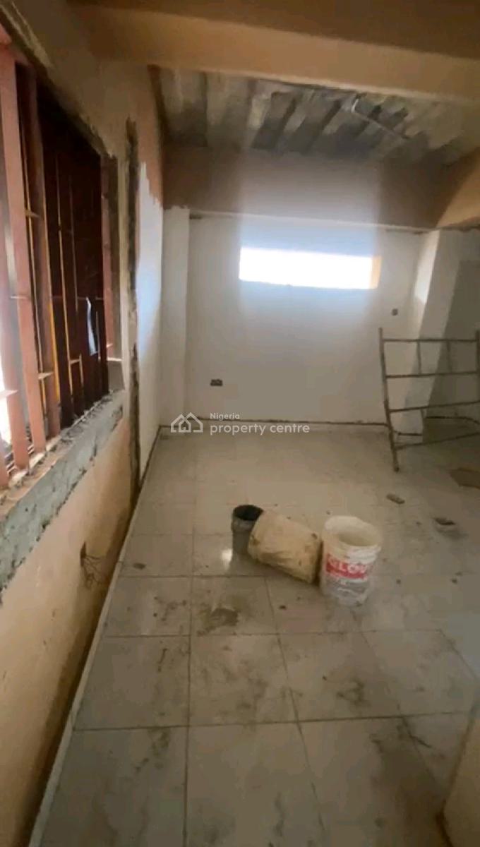 Newly Built Spacious Studio Apartment All Tilled, Pop, Kitchen Cabinet, Soluyi, Gbagada, Lagos, Self Contain (single Rooms) for Rent