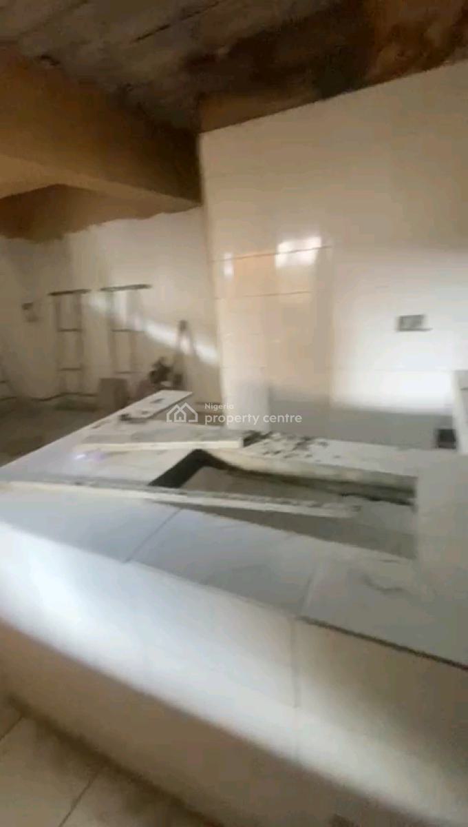 Newly Built Spacious Studio Apartment All Tilled, Pop, Kitchen Cabinet, Soluyi, Gbagada, Lagos, Self Contain (single Rooms) for Rent