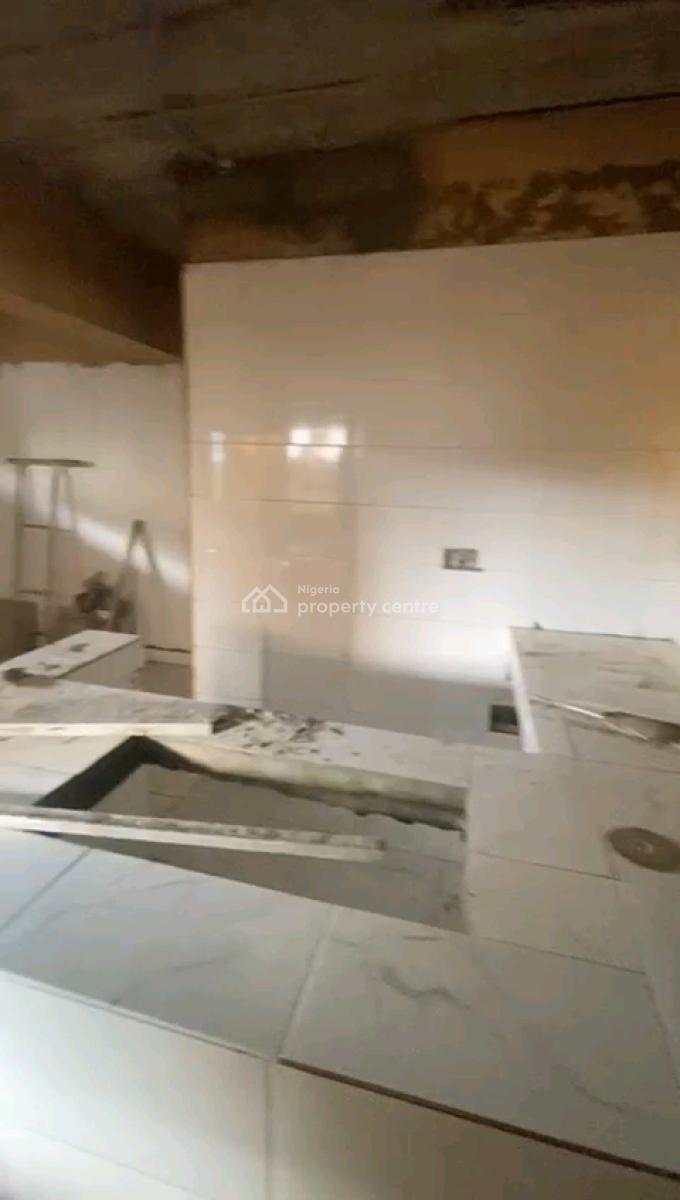 Newly Built Spacious Studio Apartment All Tilled, Pop, Kitchen Cabinet, Soluyi, Gbagada, Lagos, Self Contain (single Rooms) for Rent