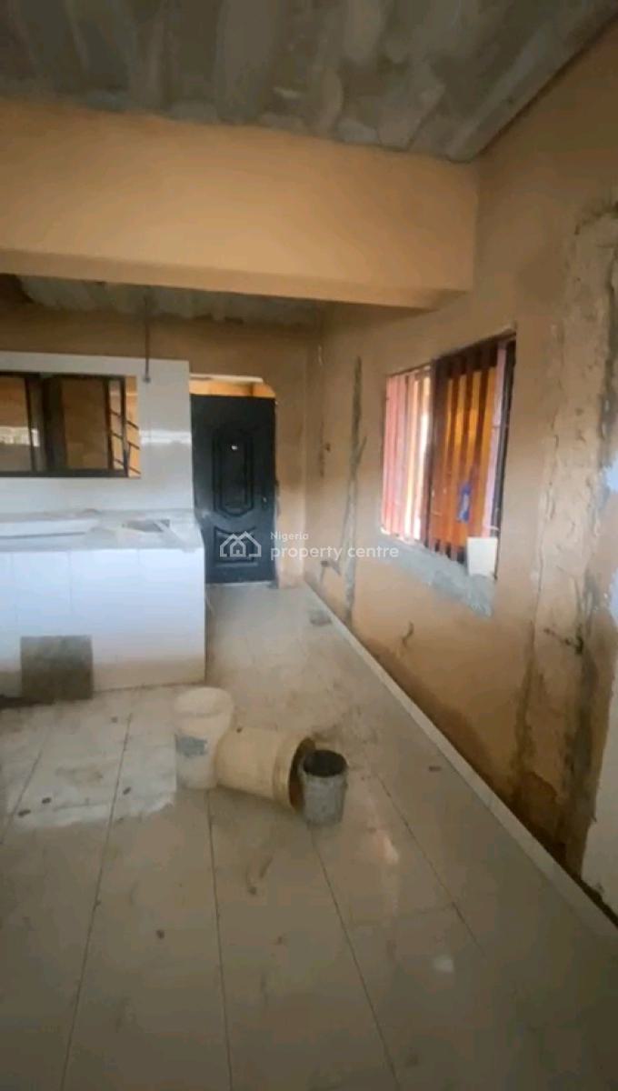 Newly Built Spacious Studio Apartment All Tilled, Pop, Kitchen Cabinet, Soluyi, Gbagada, Lagos, Self Contain (single Rooms) for Rent