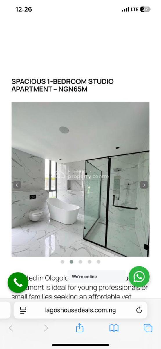 2 Bedroom Apartment with Gym, Swimming Pool, Idado, Lekki, Lagos, Flat / Apartment for Sale