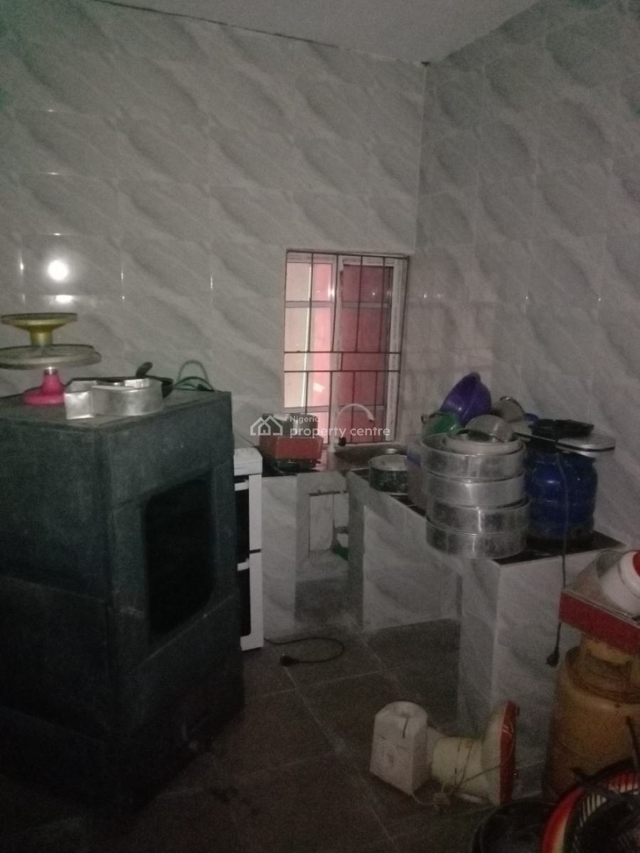 a Standard and Specials Room and Parlor New with 2 Toilets Downstairs, Addo Off Powerline Not Far From Roundabout, Ajah, Lagos, Mini Flat (room and Parlour) for Rent