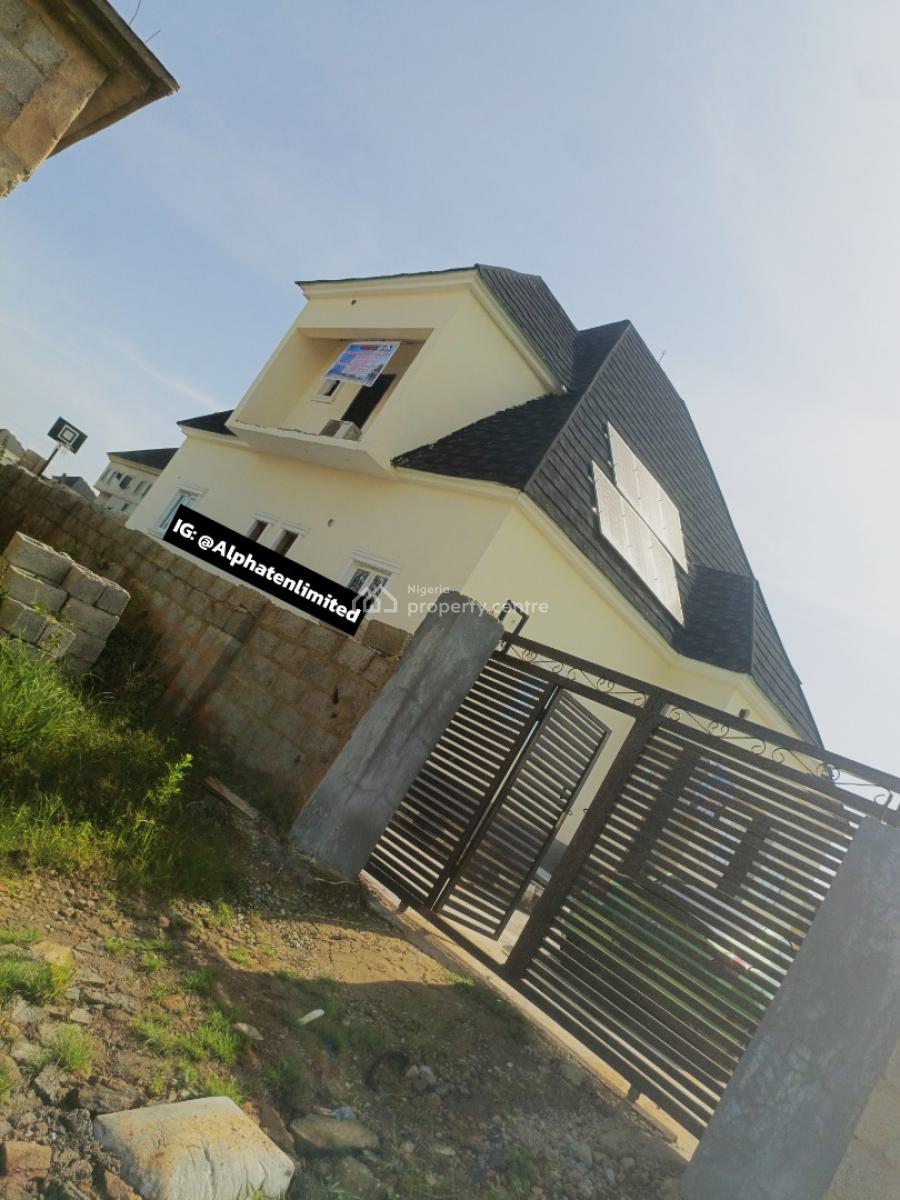 Affordable 5 Bedroom Penthouse with Everything Inside, Lugbe District, Abuja, Detached Duplex for Sale