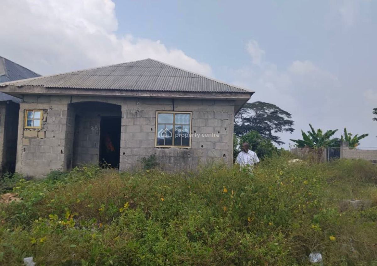 Uncompleted Two Bedroom Roofed House, Road 1 Wing B Plot 7 Museyo Okegun Ibeju Lekki Lagos, Ibeju Lekki, Lagos, Detached Bungalow for Sale