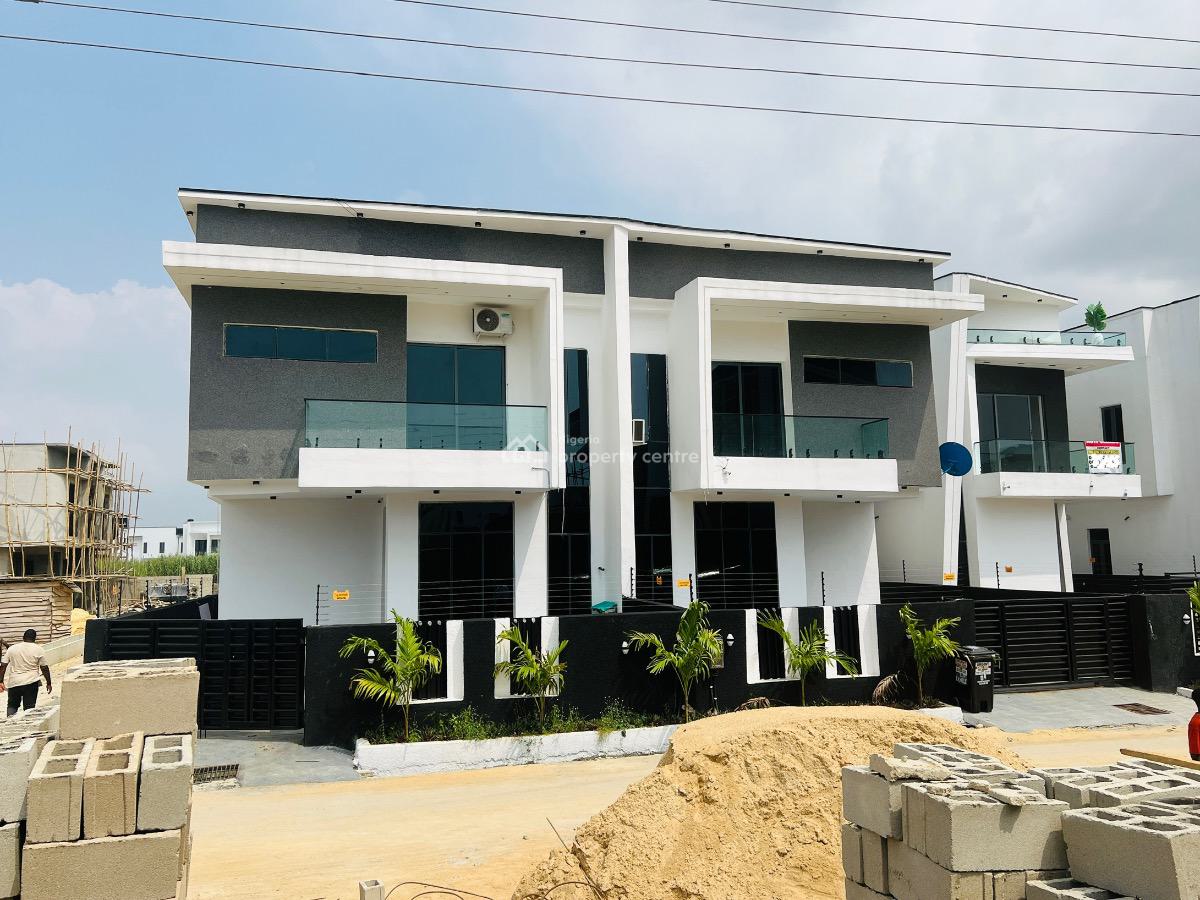4 Bedroom Semi Detached Duplex in an Estate, Lekki Palm City, Ajah, Lagos, Semi-detached Duplex for Sale