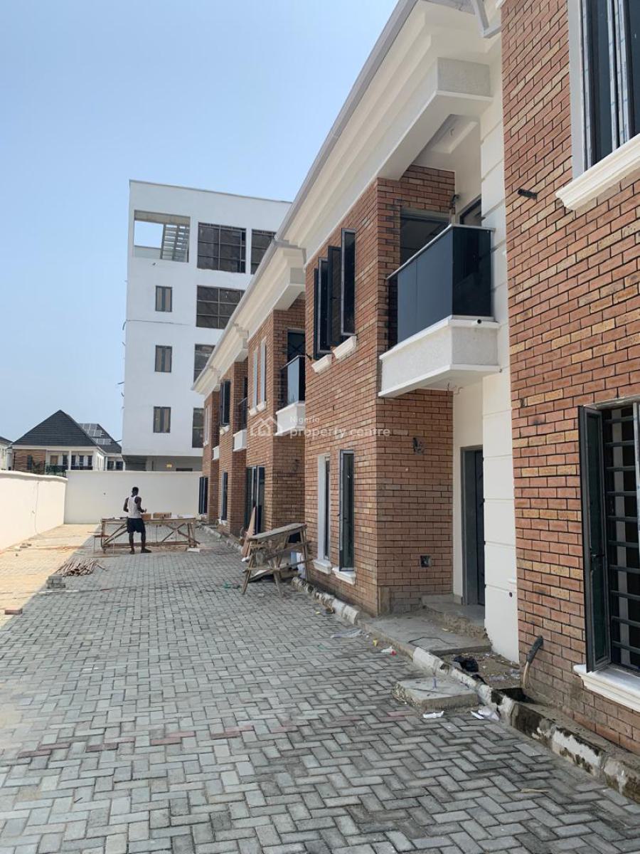 a 3 Bedroom Terrace Duplex, Chevron Tolls, By Conservation, Lekki, Lagos, Terraced Duplex for Sale