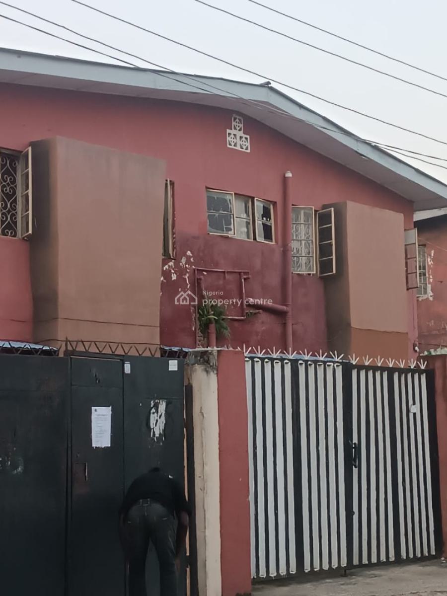 Functional 4 Blocks of 3 Bedroom Flat, Ojota, Lagos, Flat / Apartment for Sale