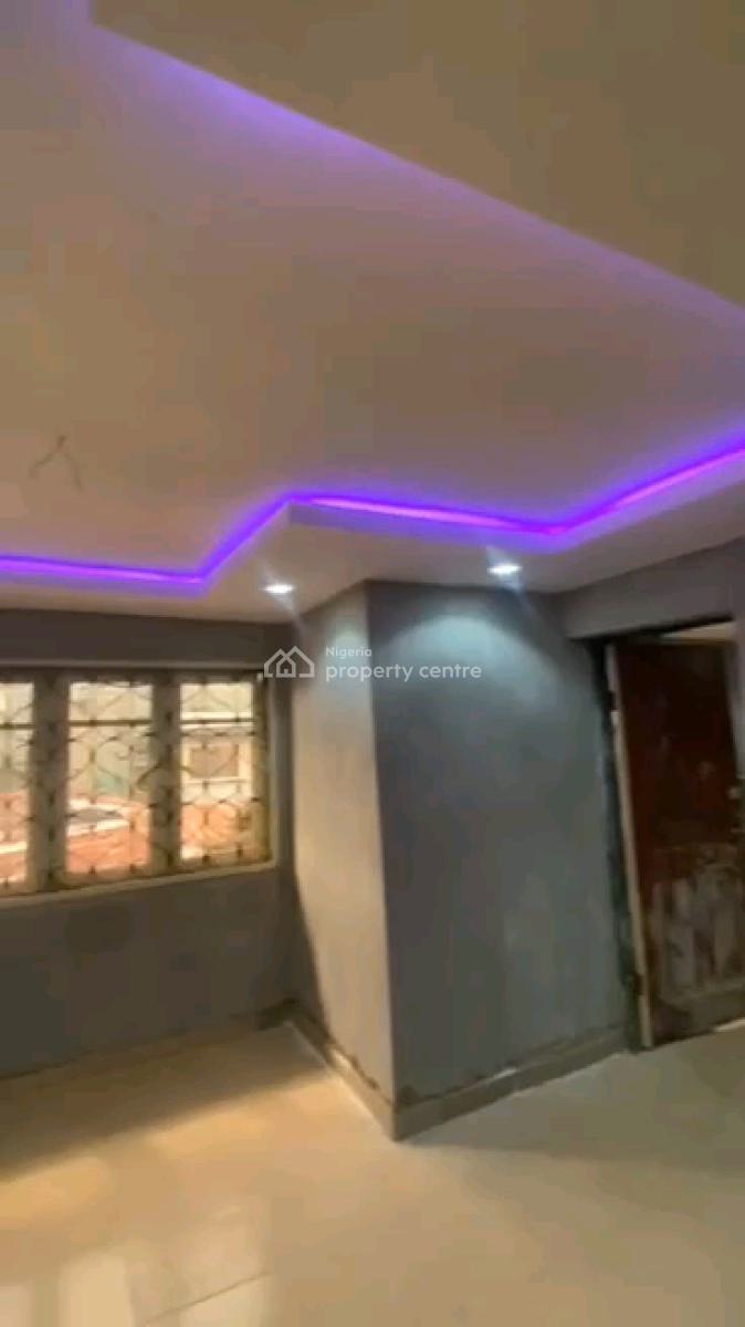 Newly Renovated Spacious Mini Upflat All Tilled with Kitchen Cabinets, Sawmil, Gbagada, Lagos, Mini Flat (room and Parlour) for Rent