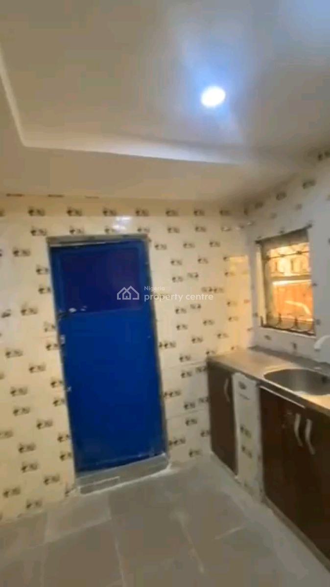 Newly Renovated Spacious Mini Upflat All Tilled with Kitchen Cabinets, Sawmil, Gbagada, Lagos, Mini Flat (room and Parlour) for Rent