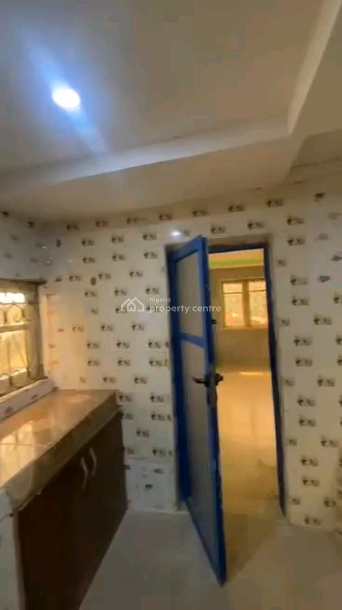 Newly Renovated Spacious Mini Upflat All Tilled with Kitchen Cabinets, Sawmil, Gbagada, Lagos, Mini Flat (room and Parlour) for Rent