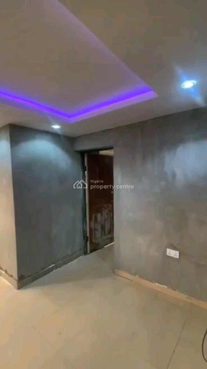 Newly Renovated Spacious Mini Upflat All Tilled with Kitchen Cabinets, Sawmil, Gbagada, Lagos, Mini Flat (room and Parlour) for Rent