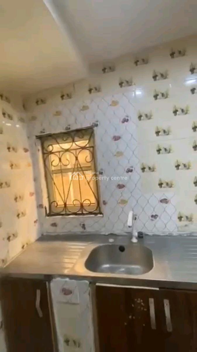 Newly Renovated Spacious Mini Upflat All Tilled with Kitchen Cabinets, Sawmil, Gbagada, Lagos, Mini Flat (room and Parlour) for Rent