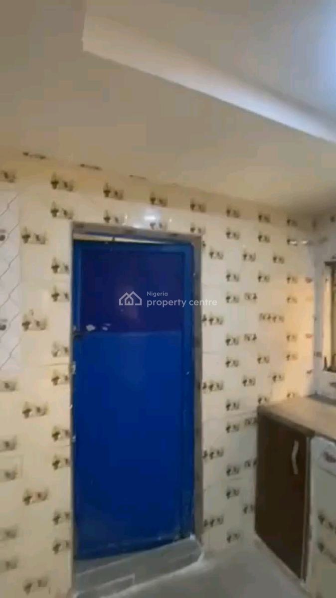 Newly Renovated Spacious Mini Upflat All Tilled with Kitchen Cabinets, Sawmil, Gbagada, Lagos, Mini Flat (room and Parlour) for Rent