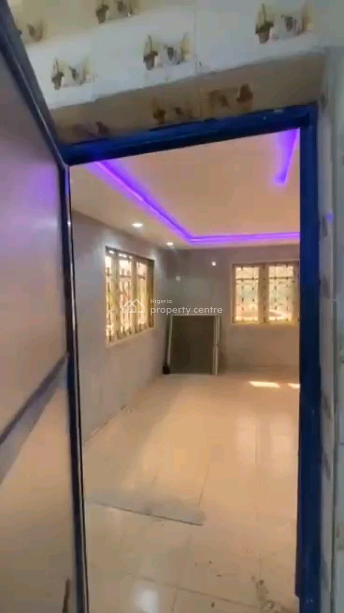 Newly Renovated Spacious Mini Upflat All Tilled with Kitchen Cabinets, Sawmil, Gbagada, Lagos, Mini Flat (room and Parlour) for Rent