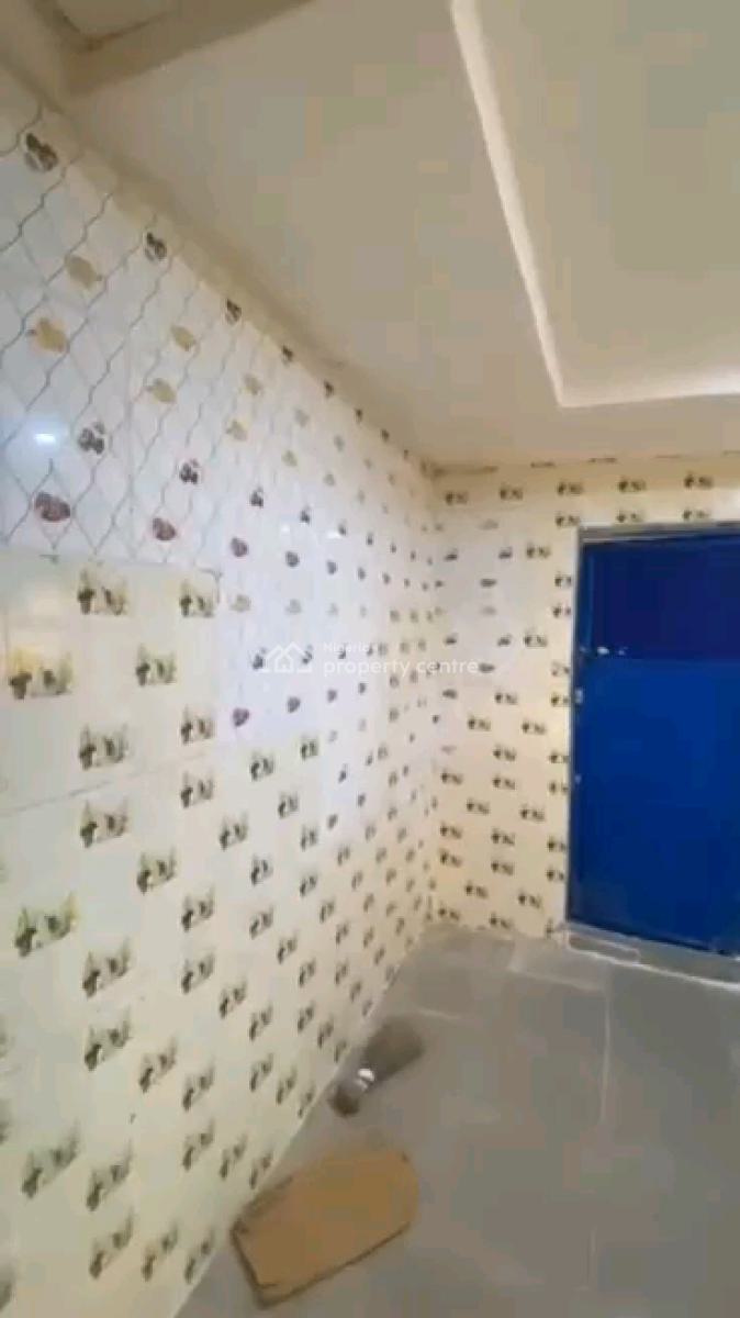 Newly Renovated Spacious Mini Upflat All Tilled with Kitchen Cabinets, Sawmil, Gbagada, Lagos, Mini Flat (room and Parlour) for Rent