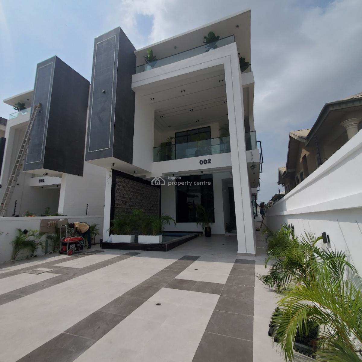 Aesthetically Pleasing 5bedroom Duplex with a Pool and Bq, Ikota, Lekki, Lagos, House for Sale