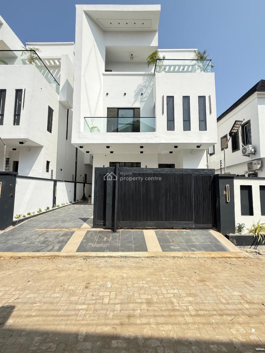 Spacious 5 Bedroom Fully Detached House, Ikota, Lekki, Lagos, Detached Duplex for Sale