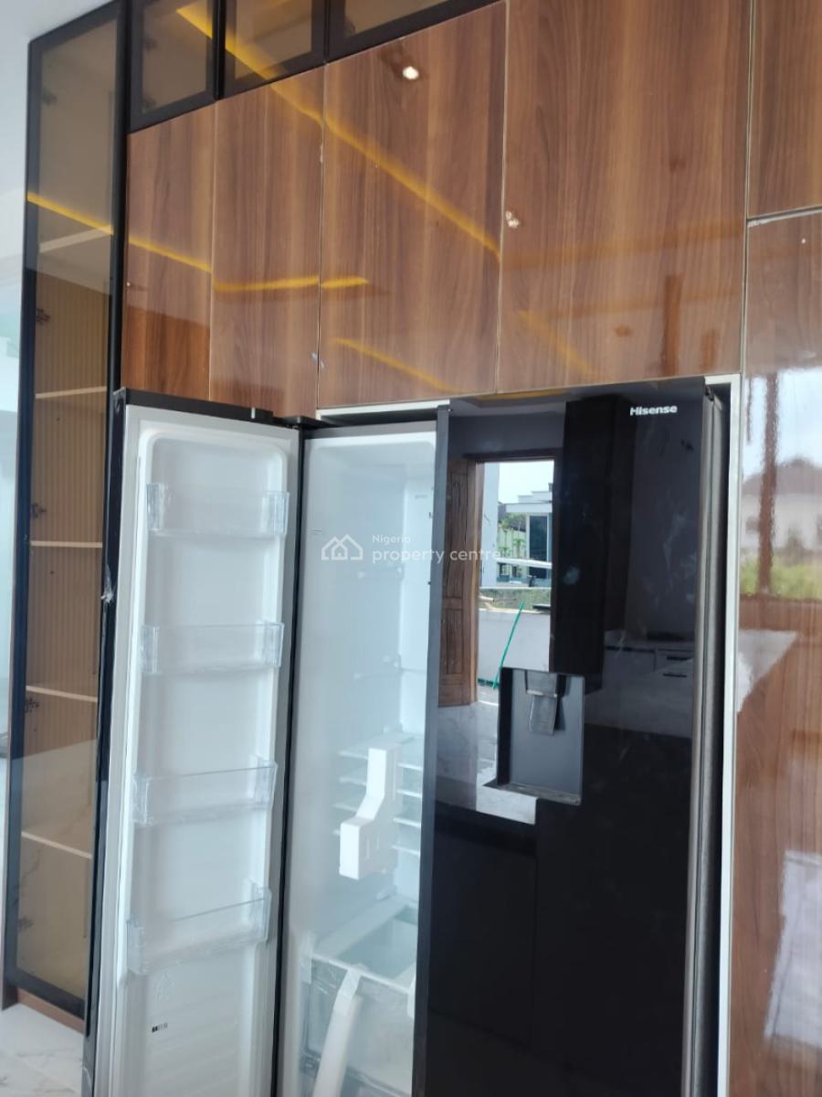 Brand New 5 Bedrooms Detached Duplex with Pool, Cinema & 2 Bedrooms Bu, Royal Garden Estate, Ajah, Lagos, Detached Duplex for Sale