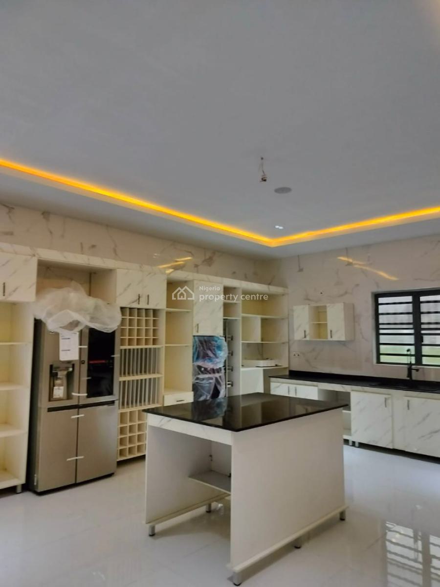 Brand New 5 Bedrooms Detached Duplex with Pool, Cinema & 2 Bedrooms Bu, Royal Garden Estate, Ajah, Lagos, Detached Duplex for Sale