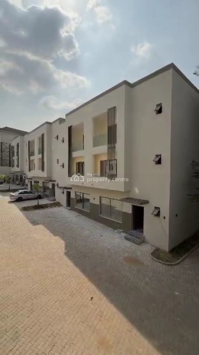 Standard 4 Bedroom Terrace Duplex, Maitama District, Abuja, Terraced Duplex for Rent