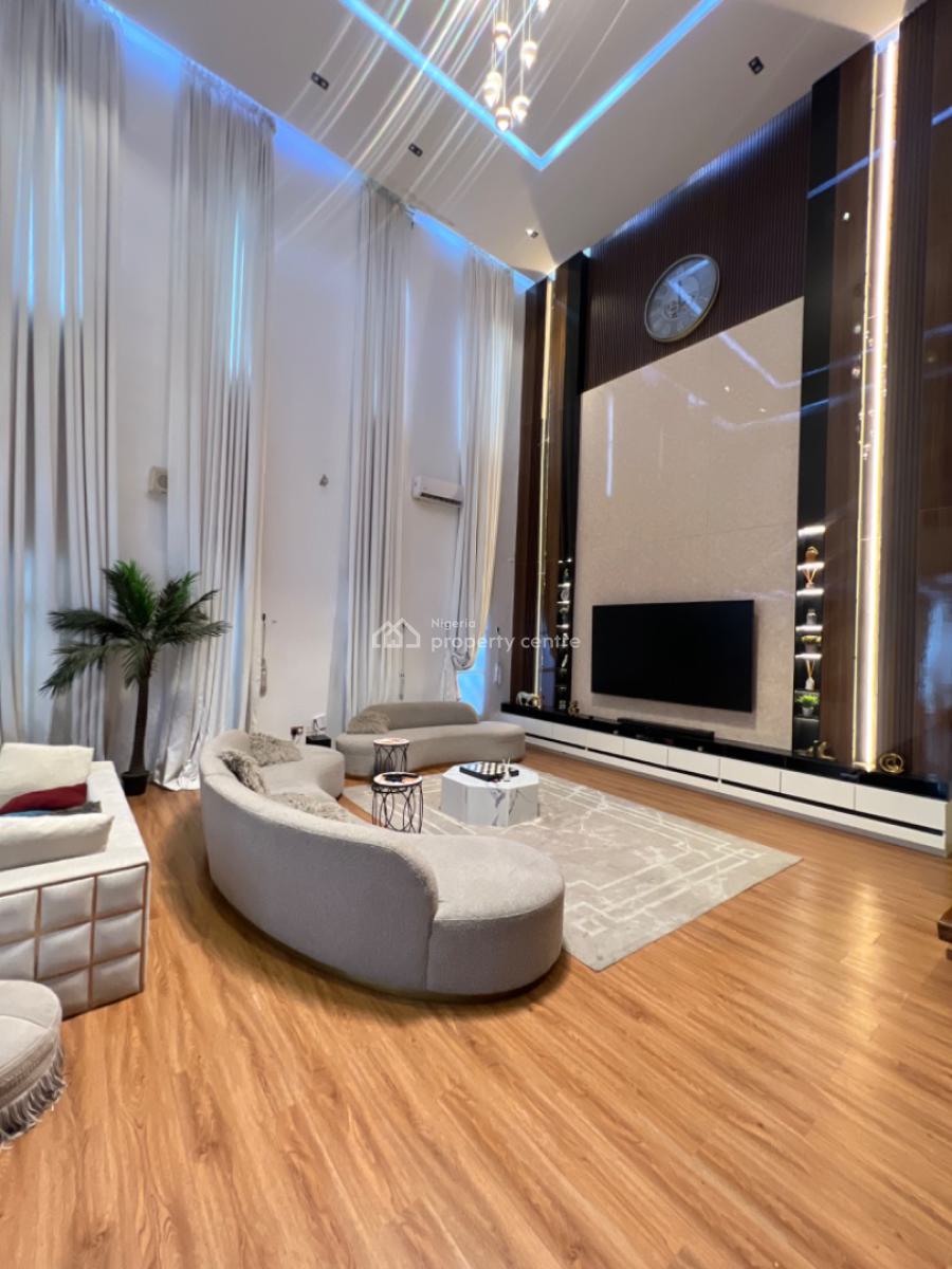 Beautifully Furnished 5 Bedrooms Detached House on 750sqm, Osapa, Lekki, Lagos, Detached Duplex for Sale