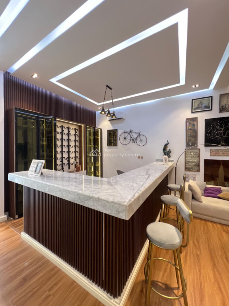 Beautifully Furnished 5 Bedrooms Detached House on 750sqm, Osapa, Lekki, Lagos, Detached Duplex for Sale