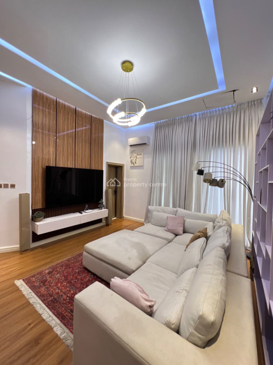 Beautifully Furnished 5 Bedrooms Detached House on 750sqm, Osapa, Lekki, Lagos, Detached Duplex for Sale