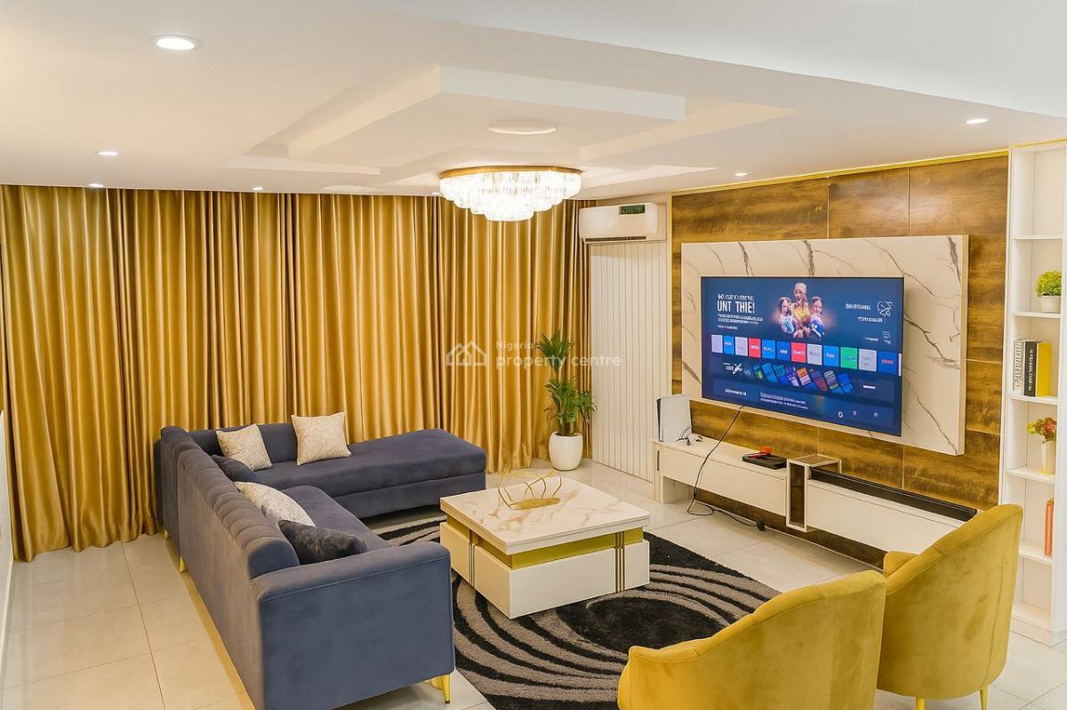 Luxury 3 Bedroom Apartment with Swimming Pool, Ps5, Snooker and Tennis, Lekki Right, Lekki Phase1, Lekki, Lagos, Flat / Apartment Short Let