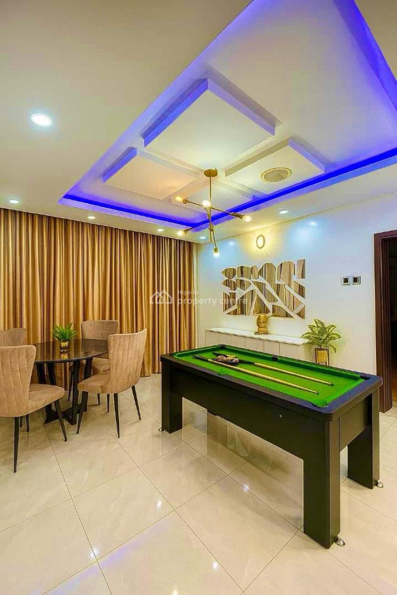 Luxury 3 Bedroom Apartment with Swimming Pool, Ps5, Snooker and Tennis, Lekki Right, Lekki Phase1, Lekki, Lagos, Flat / Apartment Short Let