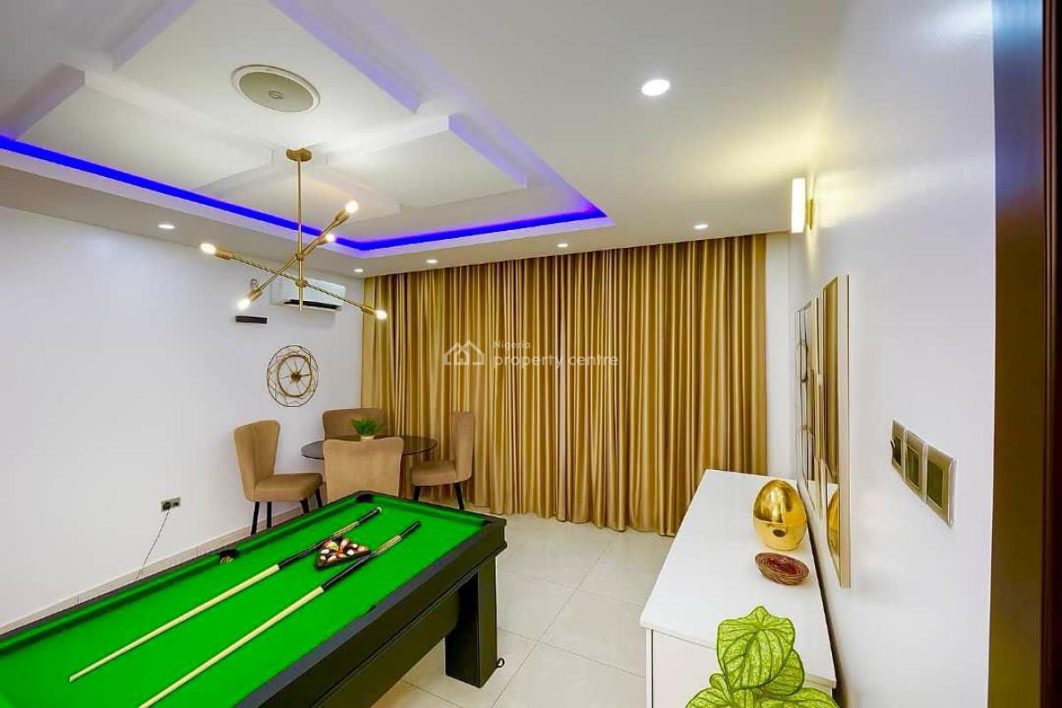 Luxury 3 Bedroom Apartment with Swimming Pool, Ps5, Snooker and Tennis, Lekki Right, Lekki Phase1, Lekki, Lagos, Flat / Apartment Short Let