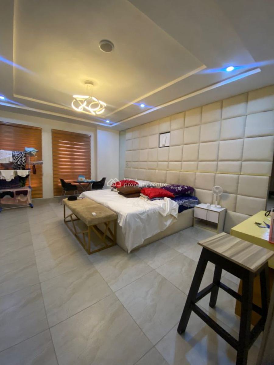 Fully Furnished, Serviced 4-bedroom Terrace with Bq, Osapa, Lekki, Lagos, Terraced Duplex for Rent