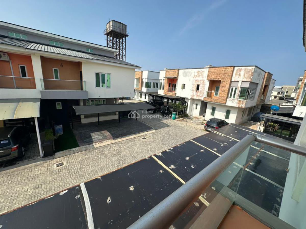 Fully Serviced 4 Bedroom Terrace +corner Pics +excellent Facilities, Ikate, Lekki, Lagos, Terraced Duplex for Rent