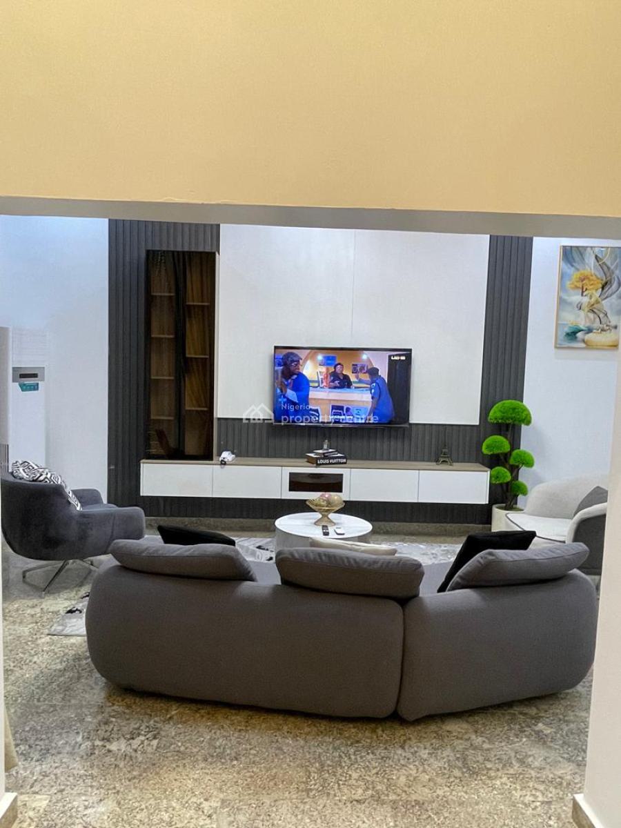 Fully Furnished 5 Bedroom Duplex, Guzape District, Abuja, Semi-detached Duplex for Rent