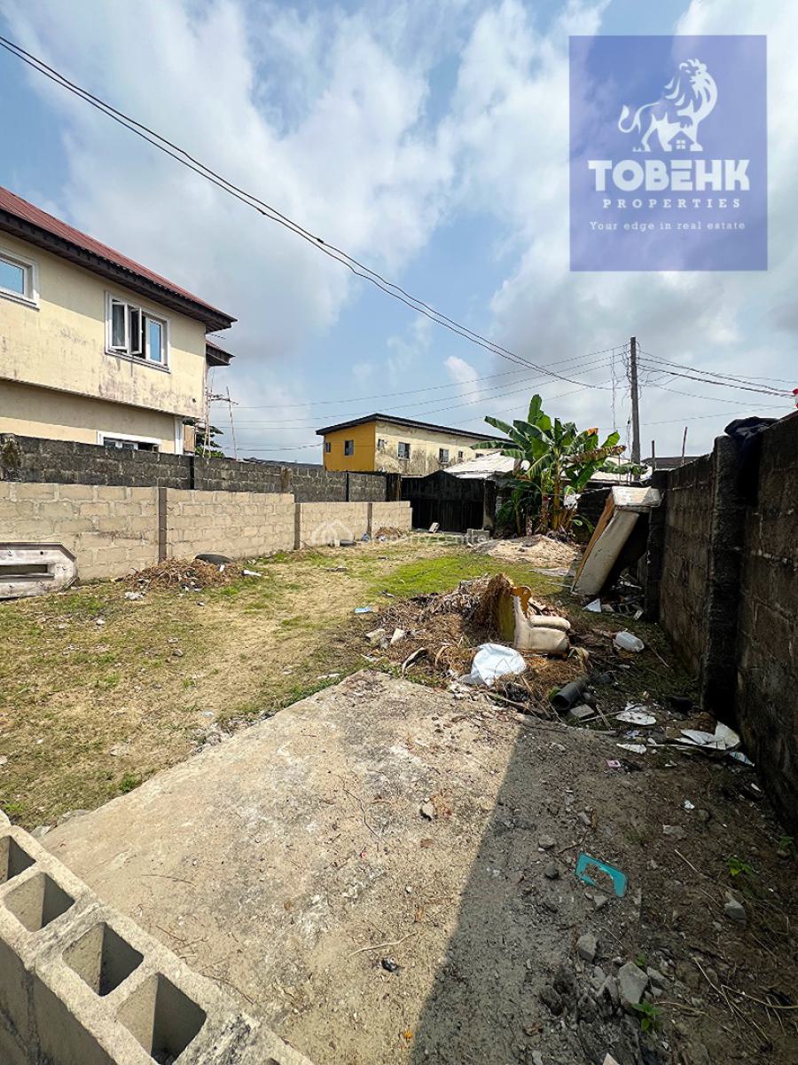 Quarter Plot in a Gated Safe Estate, Fenced and Gated, Good Road, Sangotedo, Ajah, Lagos, Land for Sale