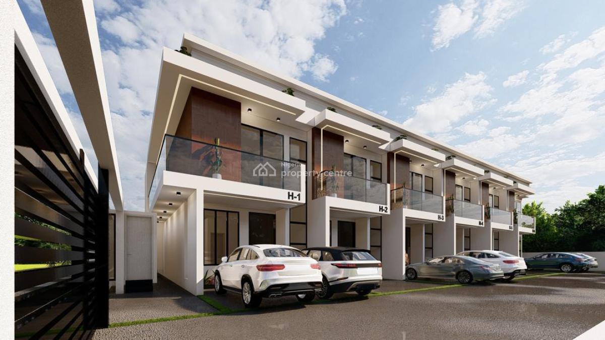 Luxurious 3-bedroom Terrace Duplex Off Plan, Trinity One , Lekki Scheme 2, Ogombo, Ajah, Lagos, Terraced Duplex for Sale