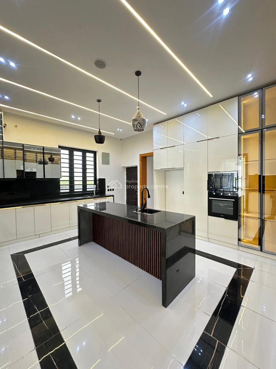 Exquisite 5 Bedroom Detached Duplex with Bq, Pool in a Secure Estate, Ajah, Lekki, Lagos, Detached Duplex for Sale