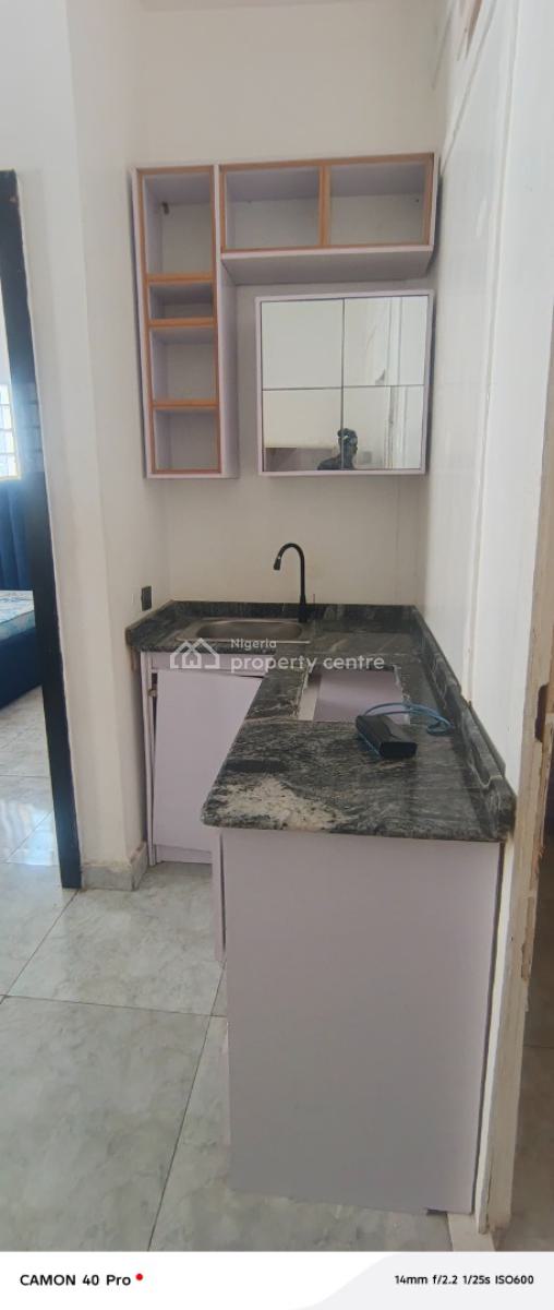 Mini Flat with Inbuilt Kitchen in Chevron, Chevy View Estate, Lekki, Lagos, Mini Flat (room and Parlour) for Rent