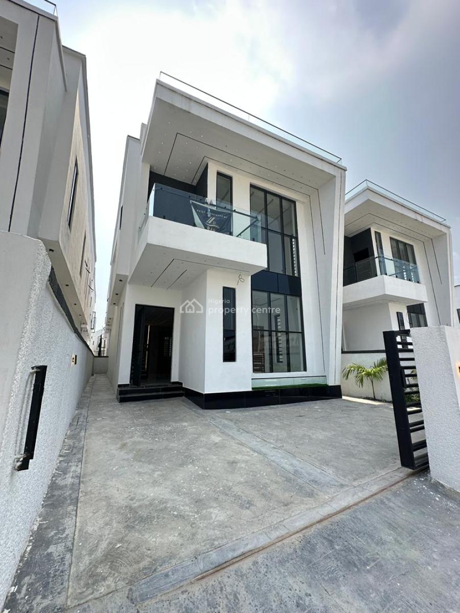 Luxury 4 Bedroom Fully Detached Duplex with Bq in a Secure Estate, Ajah, Lekki, Lagos, Detached Duplex for Sale