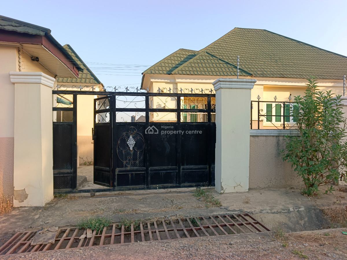 Luxury 3bedroom Fully Detach Bungalow House in an Estate in Lugbe, Lugbe Back of Amac Market., Fha (f.h.a), Lugbe District, Abuja, Detached Bungalow for Sale