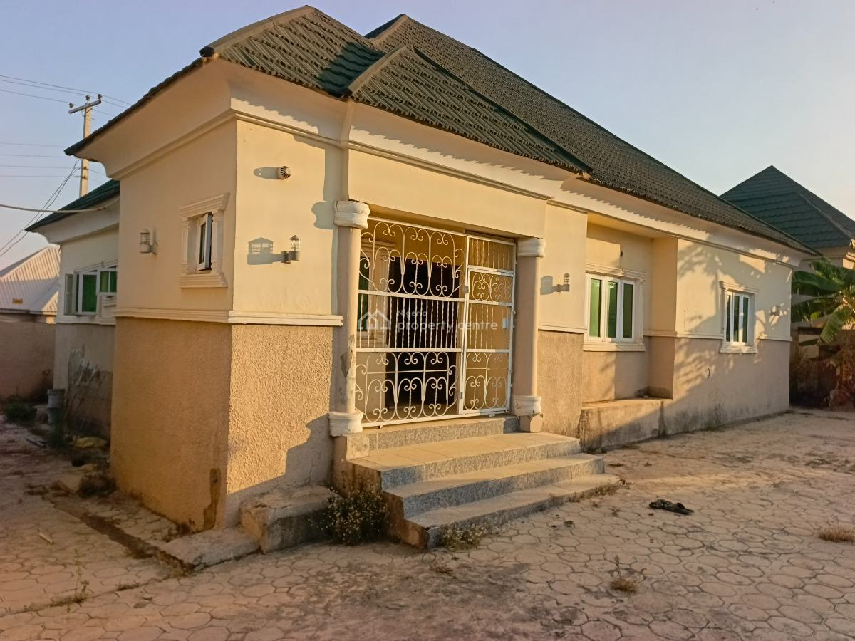 Luxury 3bedroom Fully Detach Bungalow House in an Estate in Lugbe, Lugbe Back of Amac Market., Fha (f.h.a), Lugbe District, Abuja, Detached Bungalow for Sale