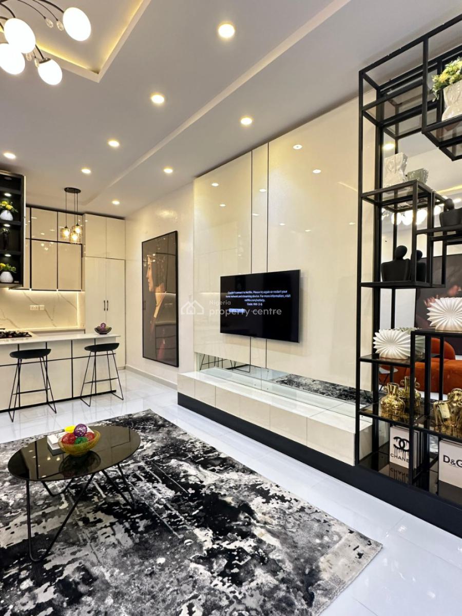 Beautifully Furnished One Bedroom Apartment with Cinema, Chevron Drive, Lekki, Lagos, Flat / Apartment Short Let