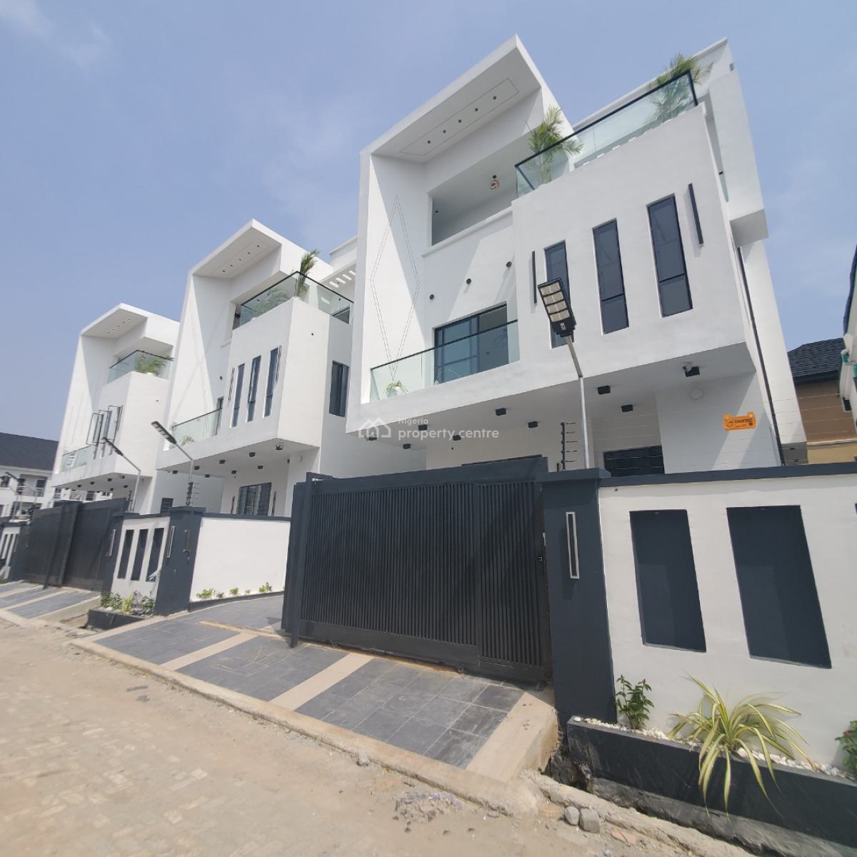 Amazing 5 Bedroom Duplex with a Pool, Bq Cinema, Ikota, Lekki, Lagos, House for Sale